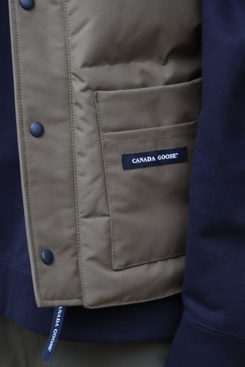 CANADA GOOSE FREESTYLE CREW VEST"KHAKI"style.2021.10.17.