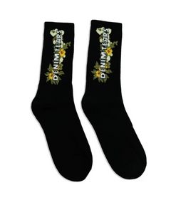 Floral Logo Sox(502-101-01-OS)