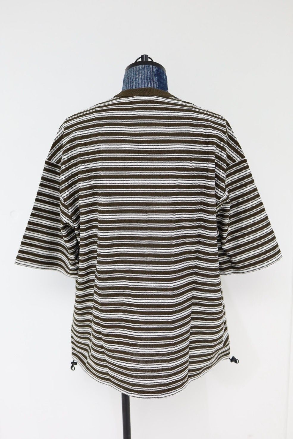 コムデギャルソンオム26SS ラッセルボーダーTシャツ(HQ-T018-051)BROWN×WHITE☆5月1日(金)発売！