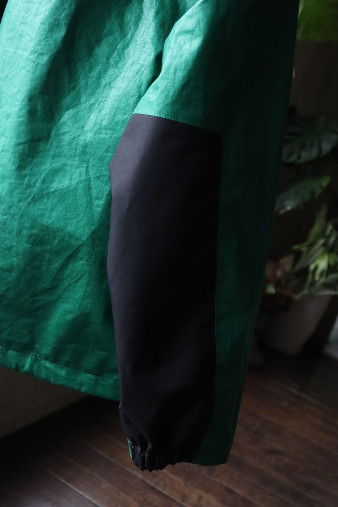 eYe JUNYA WATANABE MAN × THE NORTH FACE Wネームジャケット(WK-J901-100)GREEN×BLACK