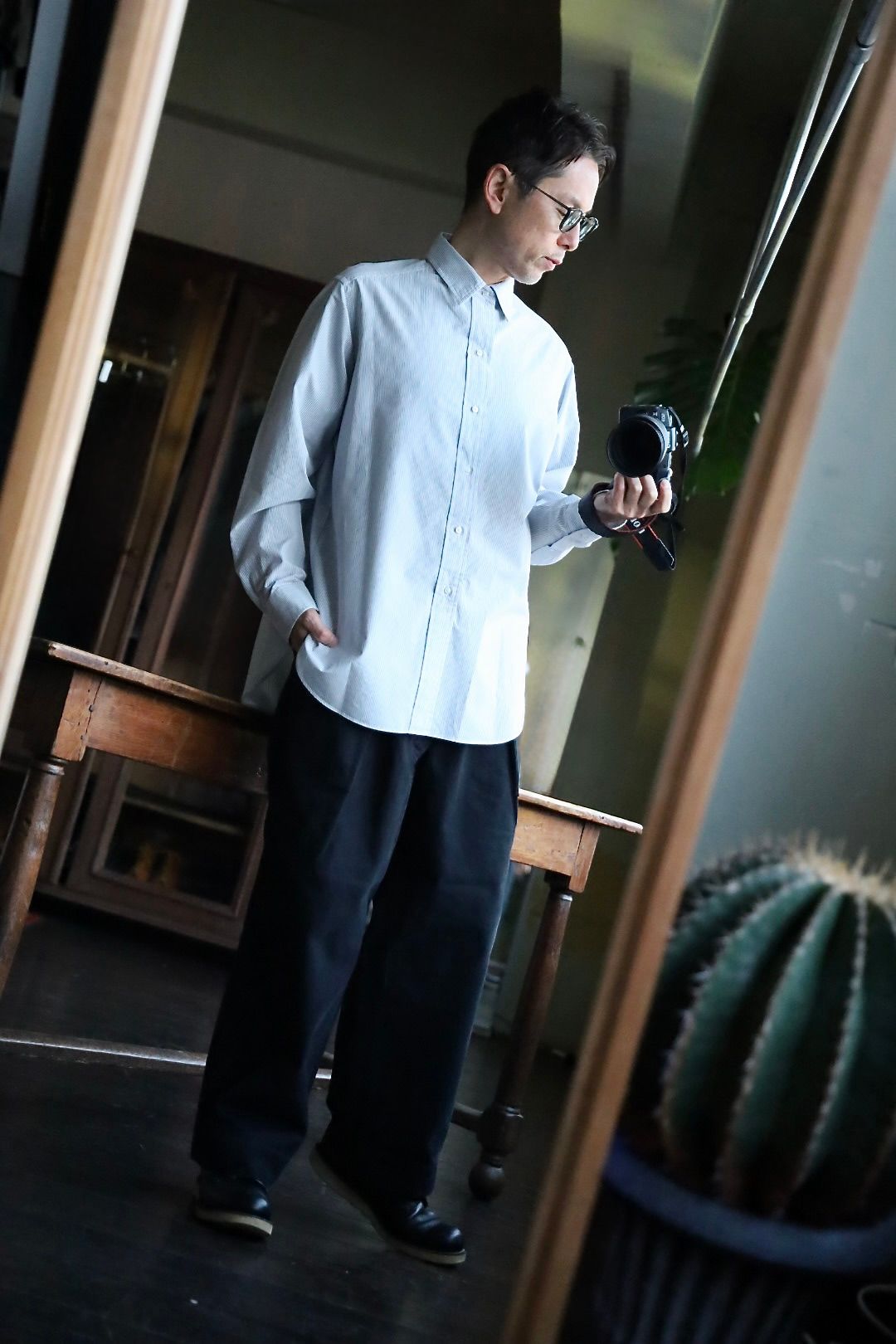 アプレッセ 25SS Regular Collar Shirt(25SAP-02-09H)STRIPE☆2月22日(土)発売！