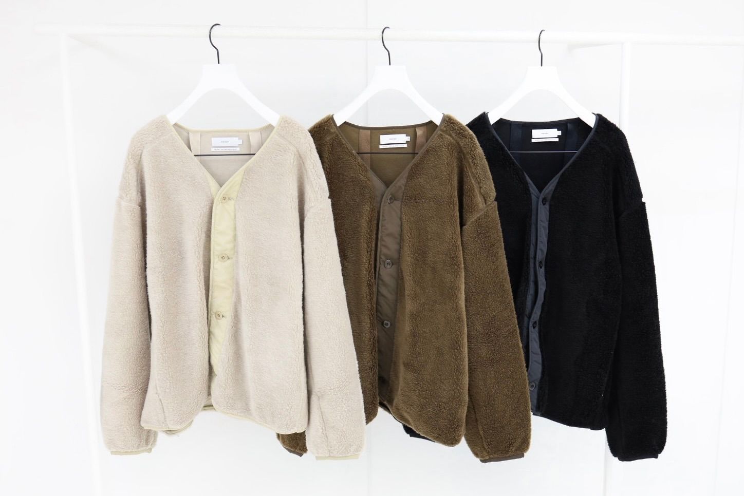グラフペーパー Wool Boa Liner Blouson(GU263-30341)BROWN☆10月17日(土)発売！