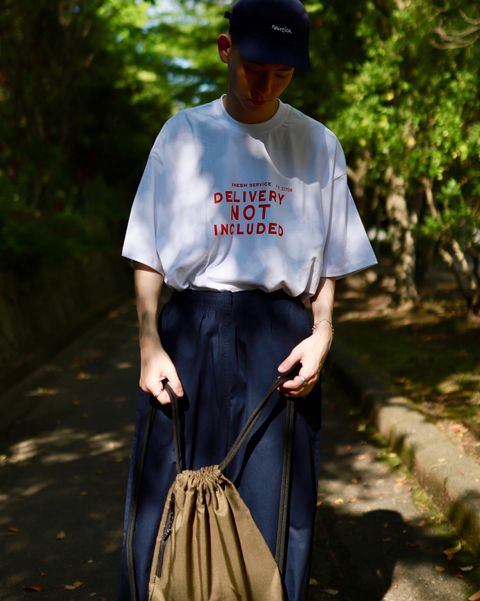 FreshService フレッシュサービス 23SS FS PRINTED TEE ”D.N.I”スタイル