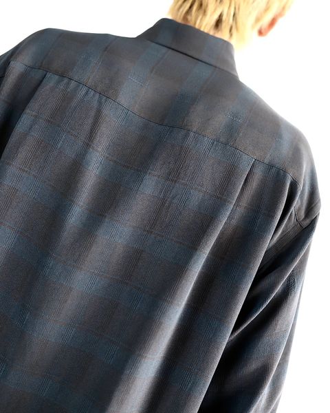 YOKE 新作PLAID JACQUARD SHIRT style.2024.2.23