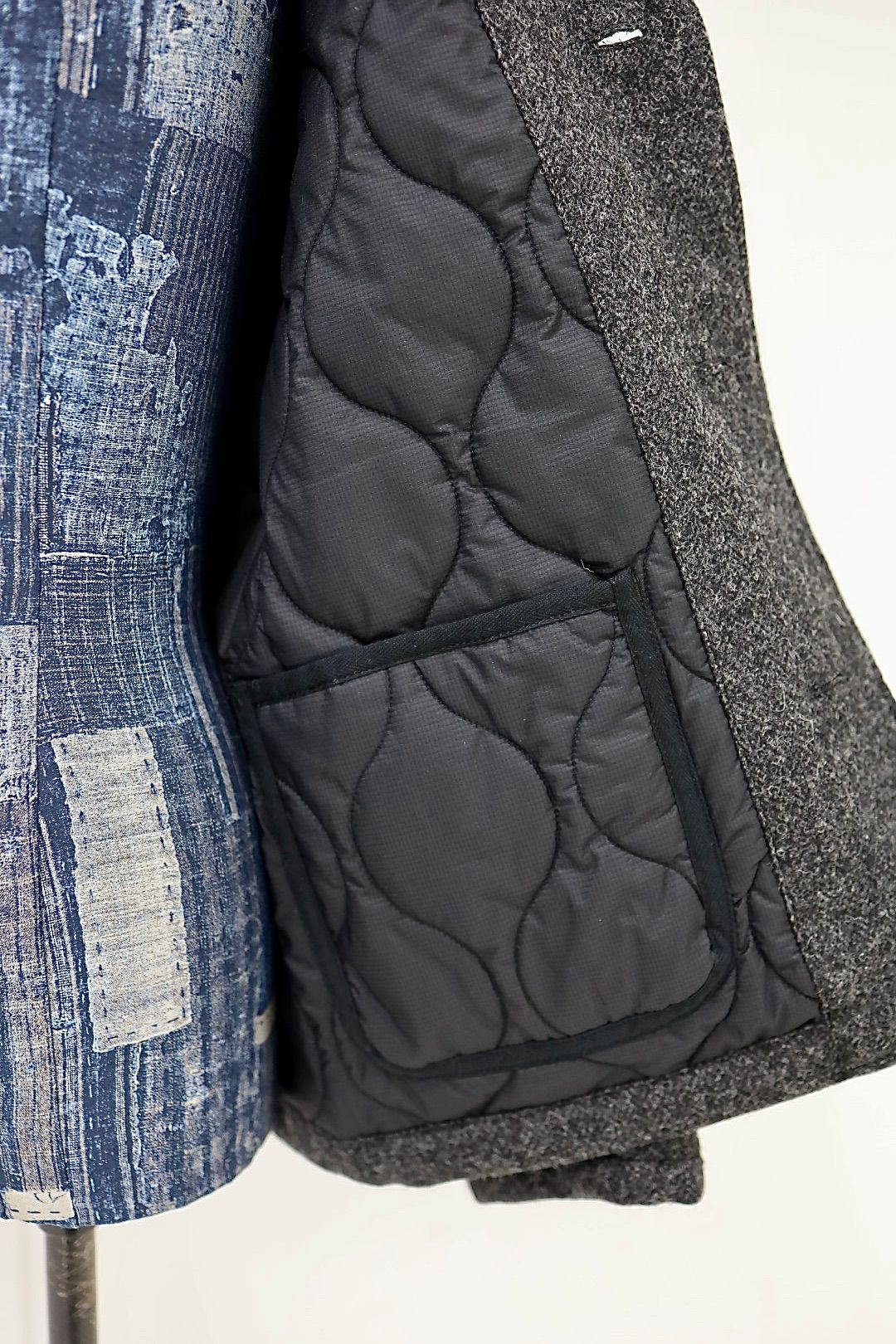 コムデギャルソンオム25FW ウールツイードヘリンボーンジャケット(HP-J025-051)BLACK☆11月1日(土)発売！