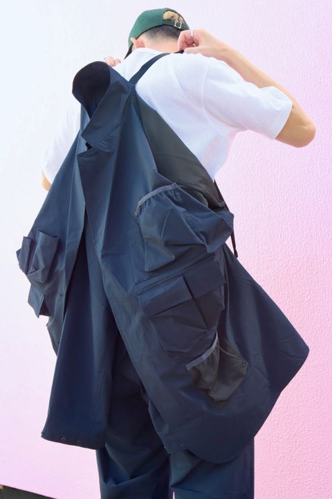 FreshService × HOUYHNHNM コラボセットアップスタイル