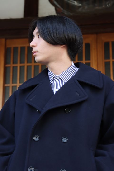 A.PRESSE Pea Coat style