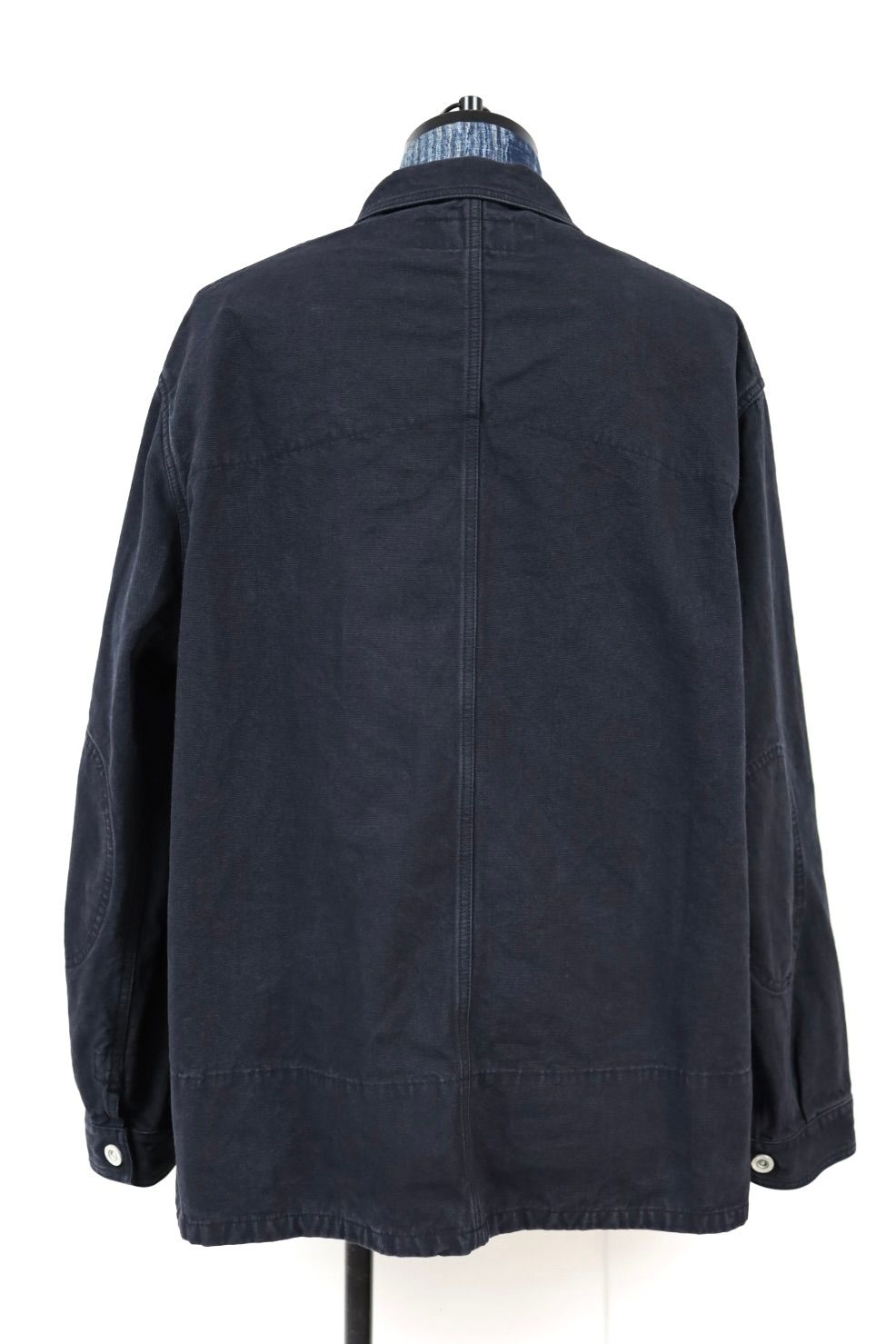 コムデギャルソンオム26SS 綿キャンバス×多素材MIXジャケット(HQ-J021-051)BLACK MIX☆4月3日(金)発売！