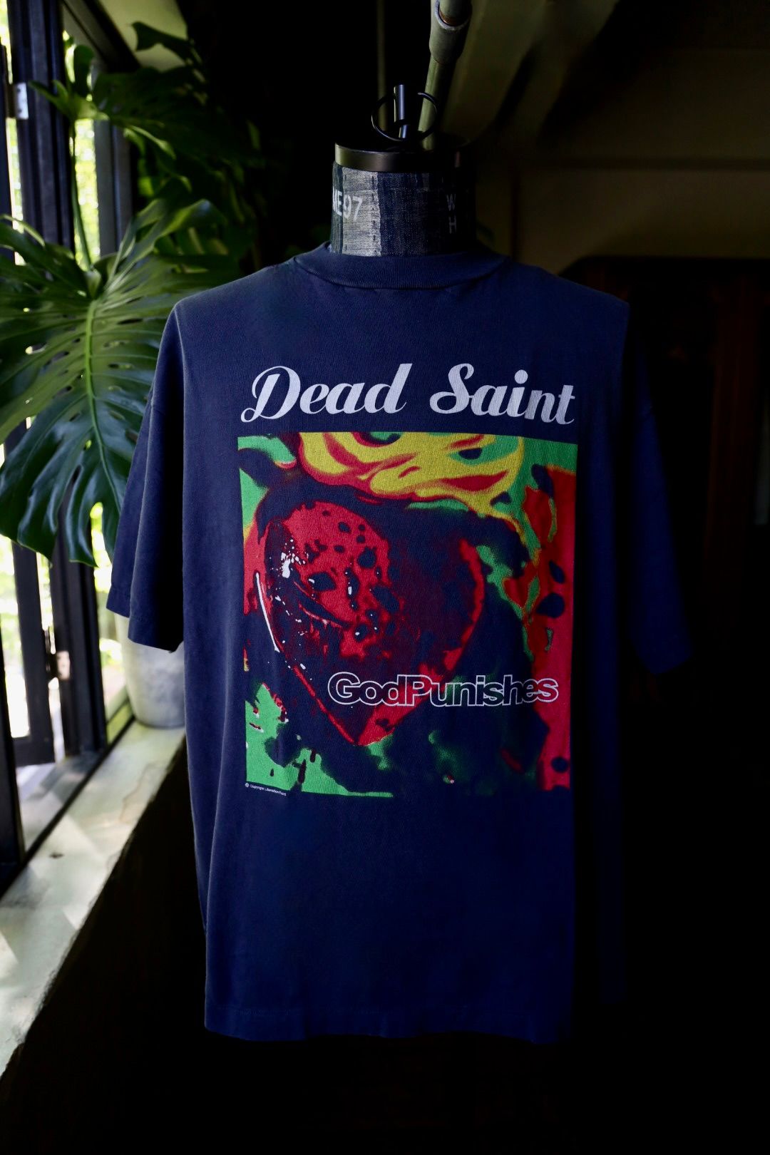 セントマイケル24AW DEAD SAINT SS TEE(SM-YS1-0000-010)NAVY