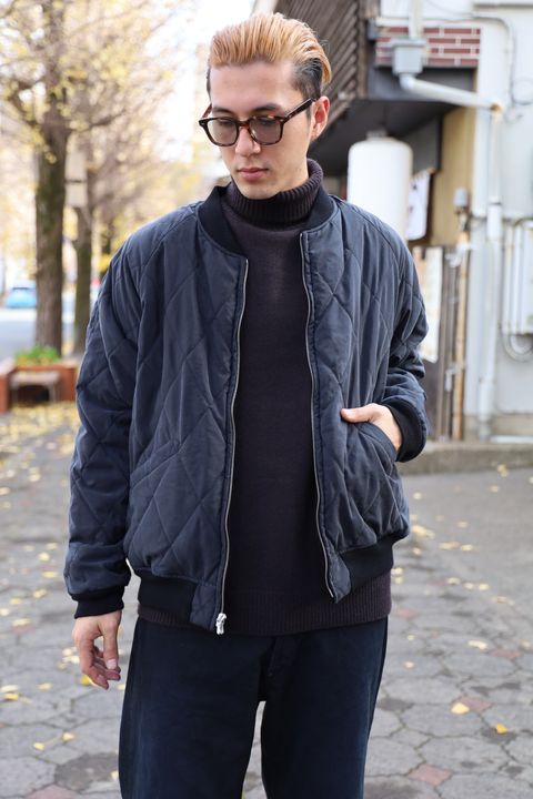 A.PRESSE Vintage US NAVY Souvenir Velour Jacket 再入荷しました！
