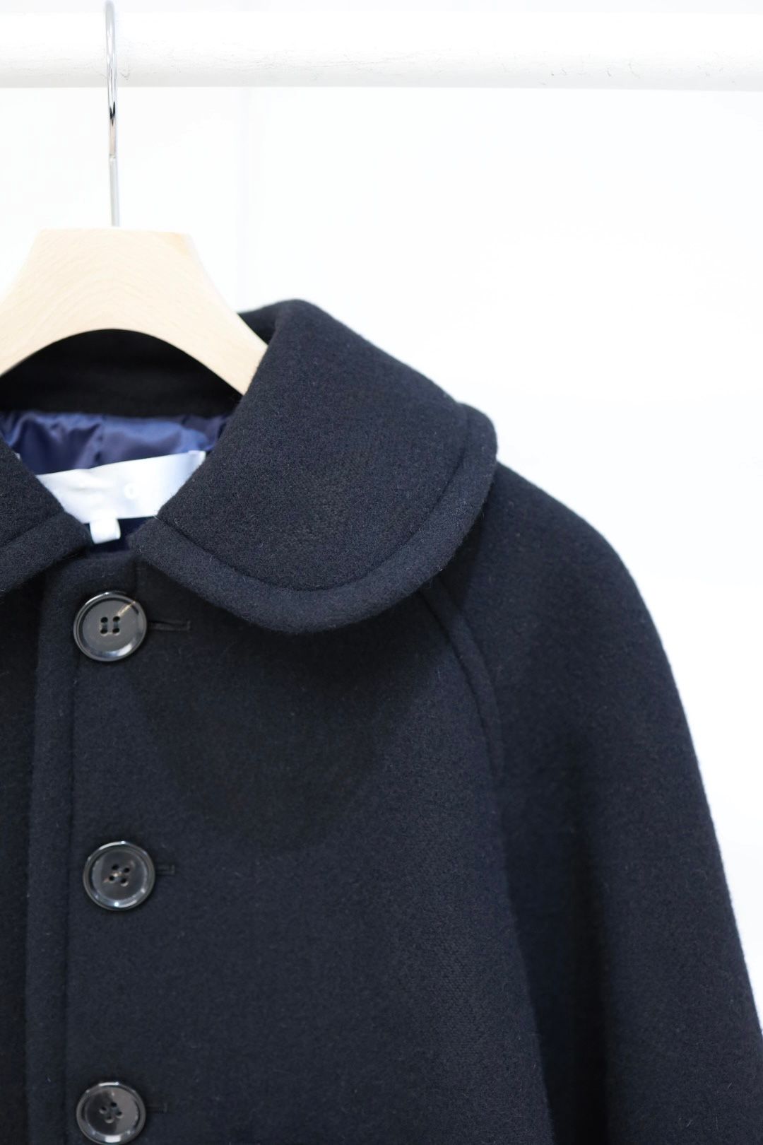 tao 26FW ウールエステルフラノ先染ジャケット(TR-J007-051-1)BLACK☆10月16日(金)発売！