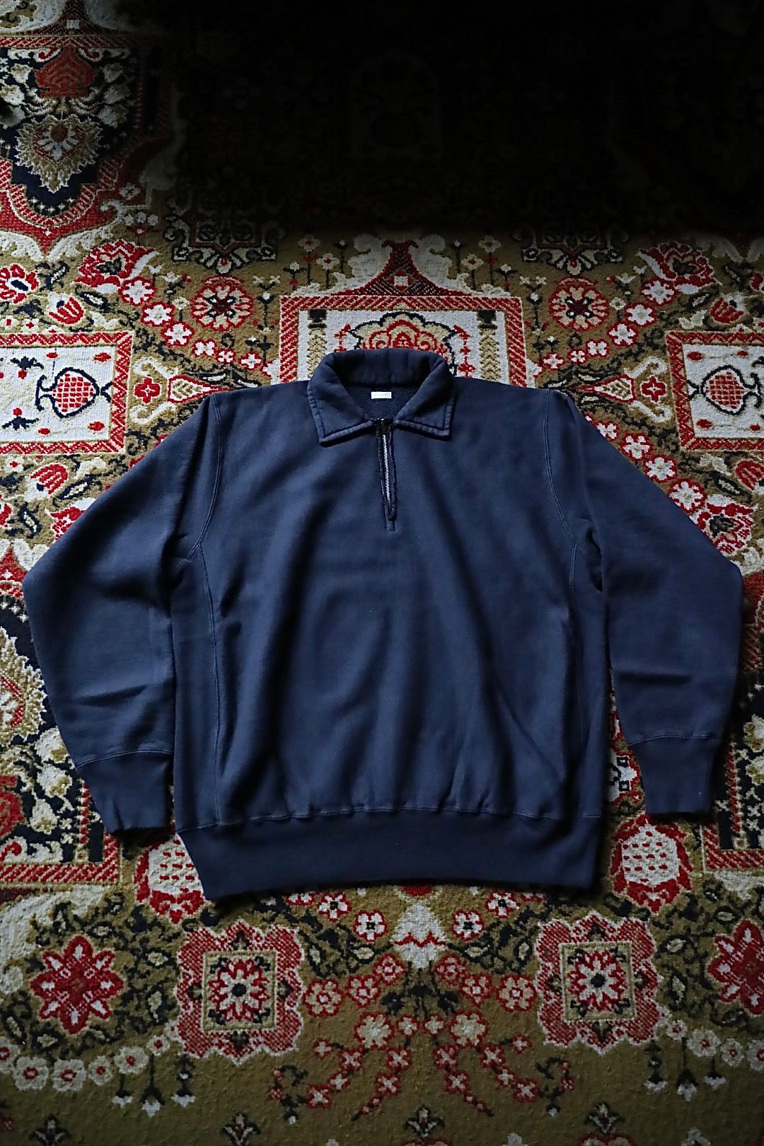 アプレッセ 2026 STYLE2 Vintage Half Zip Sweatshirt(26AAP-05-12)BLACK☆9月5日(土)発売！