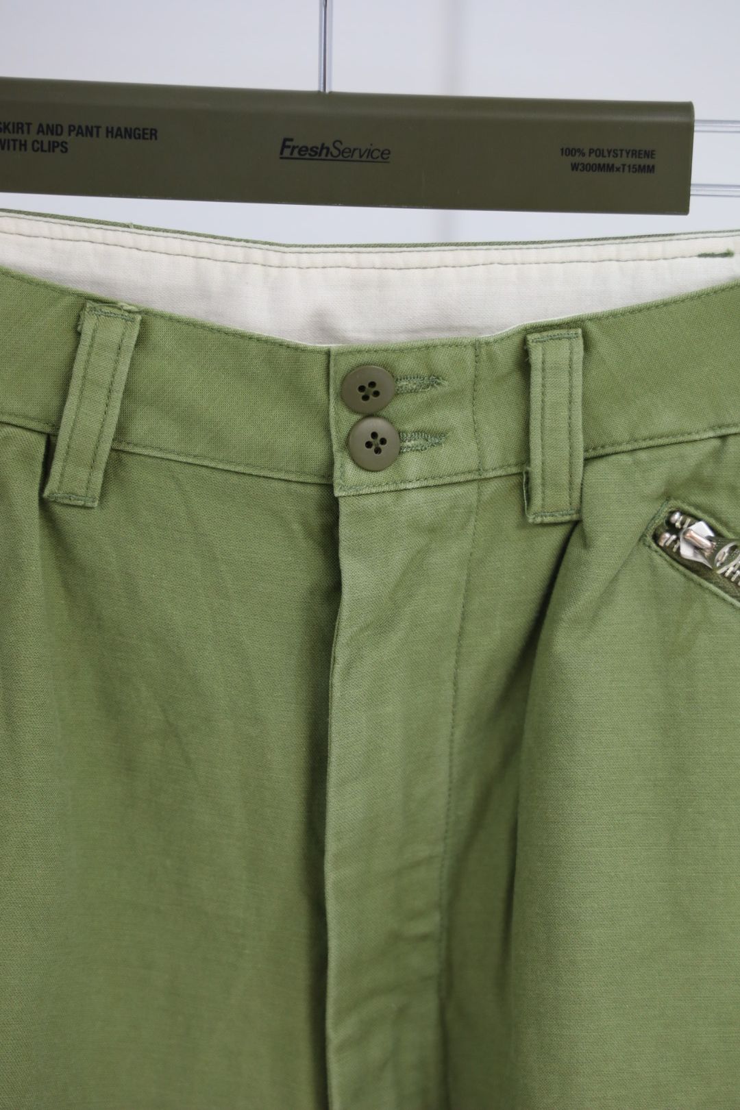 フレッシュサービスBACK SATEEN MOUNTAIN CARGO PANTS(FSC253-40143)OLIVE☆10月11日(土)発売！