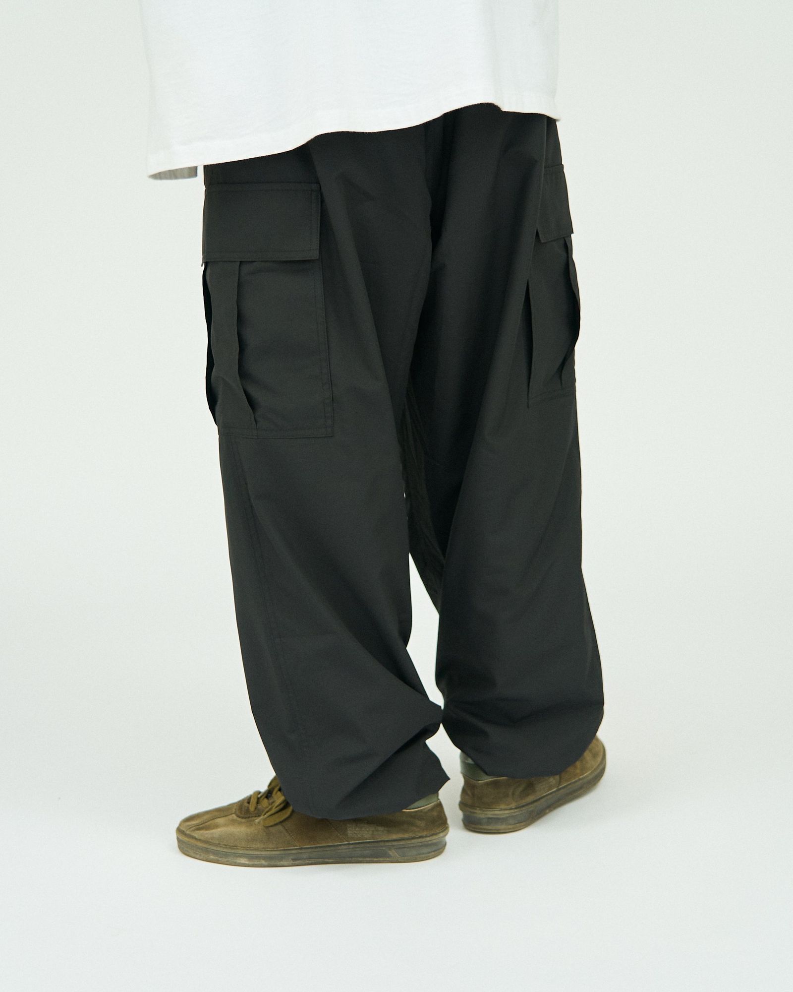 フレッシュサービス MINOTECH TAFFETA UTILITY OVER CARGO PANTS w/octa (FSC251-40235)BLACK☆3月15日(土)発売！