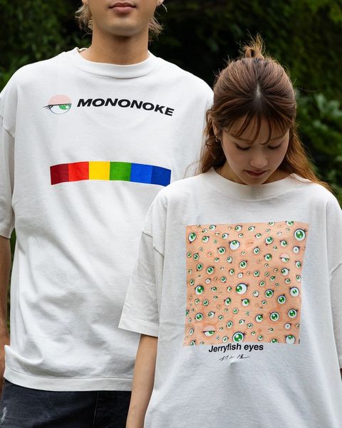mononoke・made 新作S/S T-SHIRT_JERRY FISH EYES style.2026.6.20
