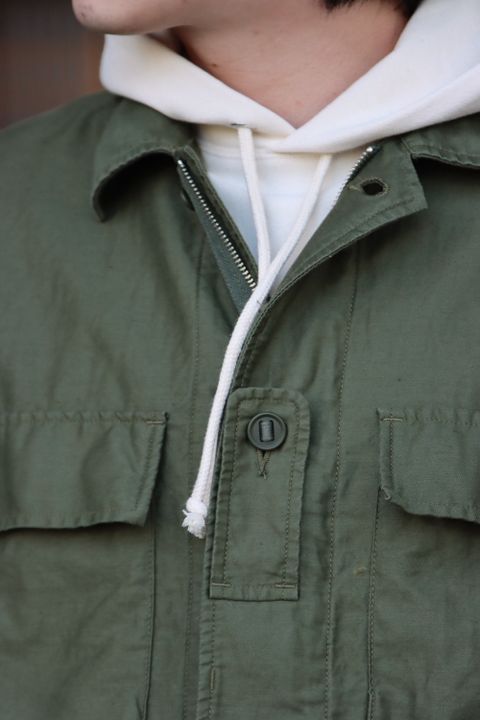 Graphpaper Cotton Linen Moleskin Military Jacket(GU221-30094) style.2022.2.18