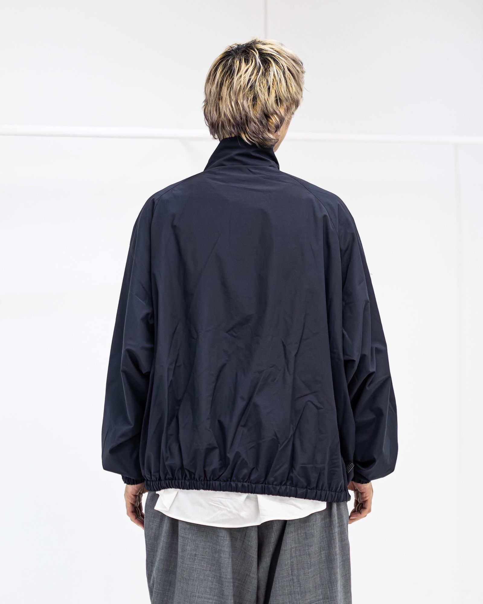 S.F.C 26SS エスエフシー ZIP NYLON SPORTY JACKET(SFCSS26J04)Navy☆2月28日(土)発売！