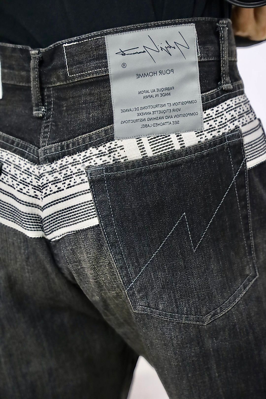 Yohji Yamamoto × NEIGHBORHOOD セルヴィッジデニムパンツ(HK-P94-065-1S26)BLACK☆12月5日(金)発売！