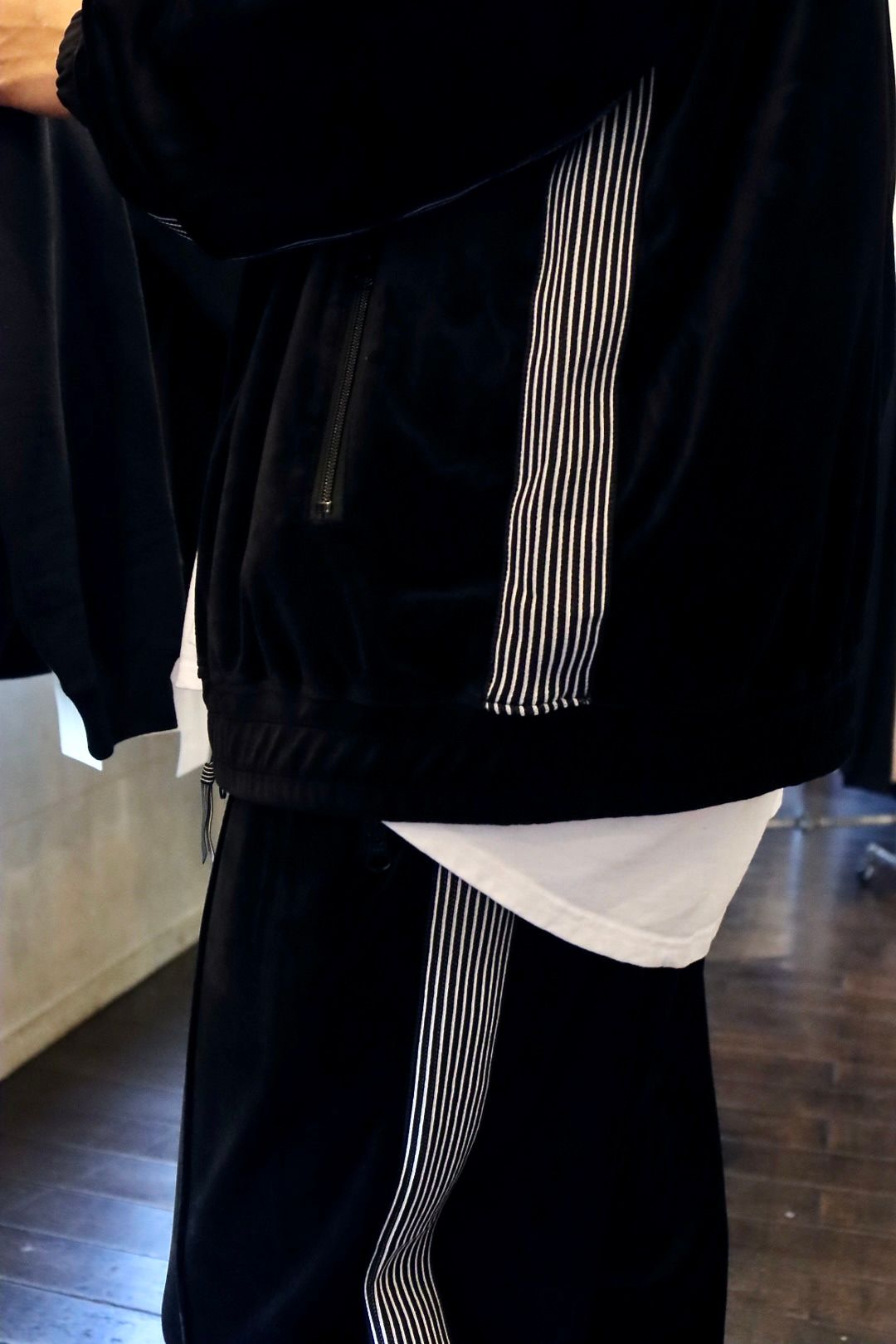 VELOUR TRACK JACKET | S.F.C(エスエフシー / ストライプフォー