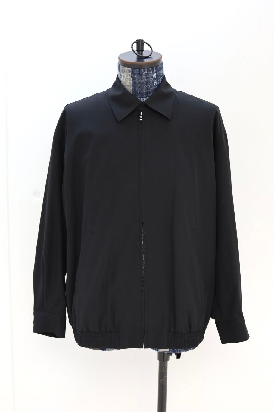 グラフペーパー 26SS Brushed Cotton Gabardine Swing Top Jacket(GM261-30394)BLACK☆2月7日(土)発売！