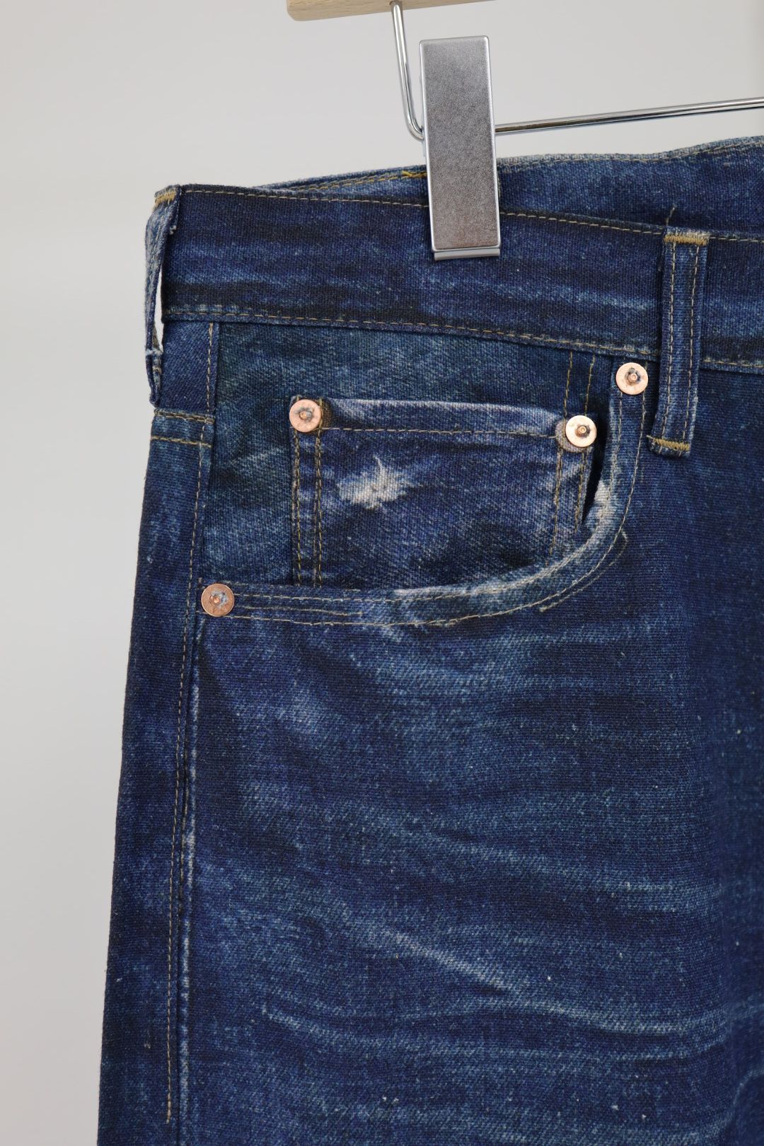 【先行予約開始！】アイジュンヤワタナベマン 26SS Levi's×BerBerJin 綿麻オックスパンツ(WQ-P902-100)☆5月15日(金)発売！