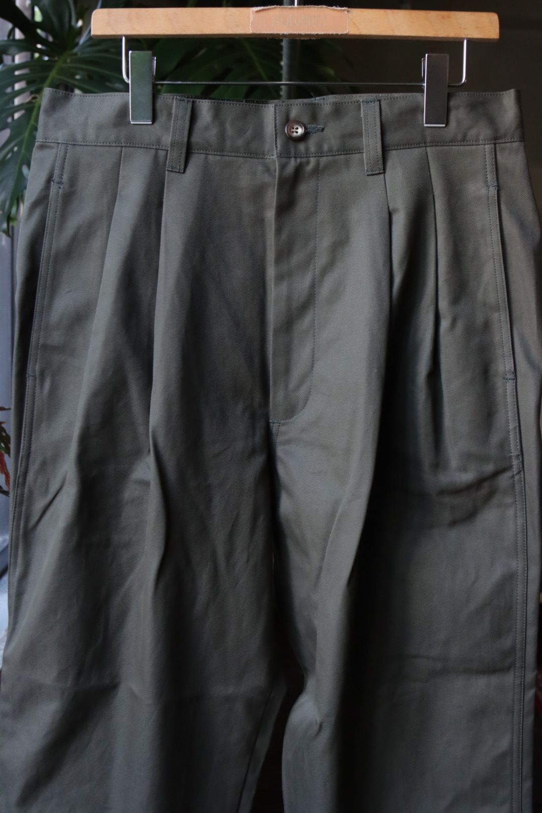 is-ness - イズネス23AW ワイドチノパンツ WIDE CHINO PANTS(16PT02T02