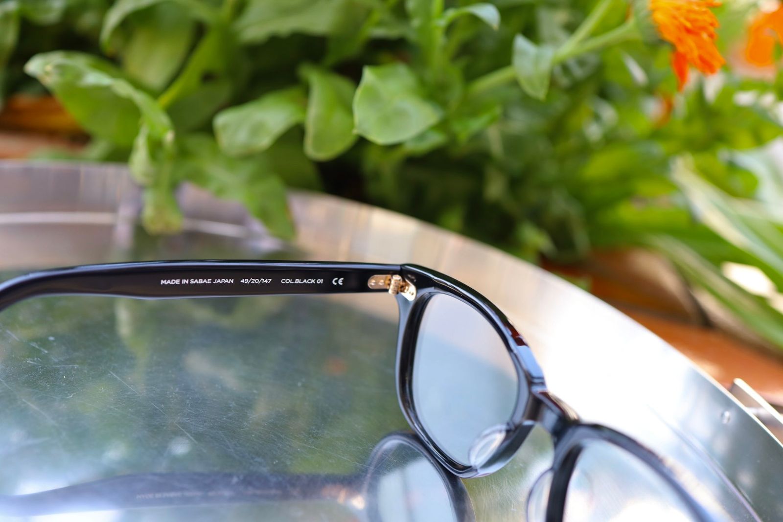ノチノオプティカル "SANSUI" #1.GLOSS BLACK × CLEAR to GREY (調光モデル)