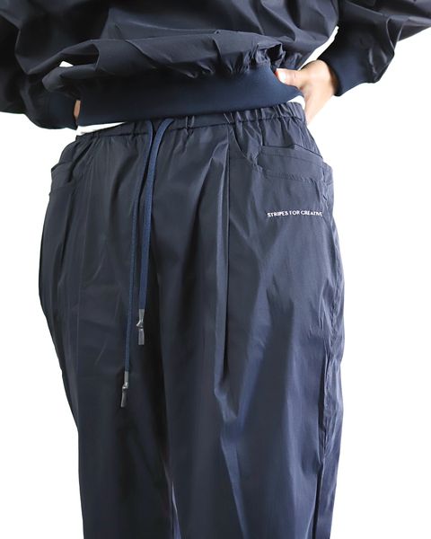 S.F.C-Stripes For Creative- 24SS NYLON CREW＆WIDE TAPERED EASY PANTS style 2024.3.16