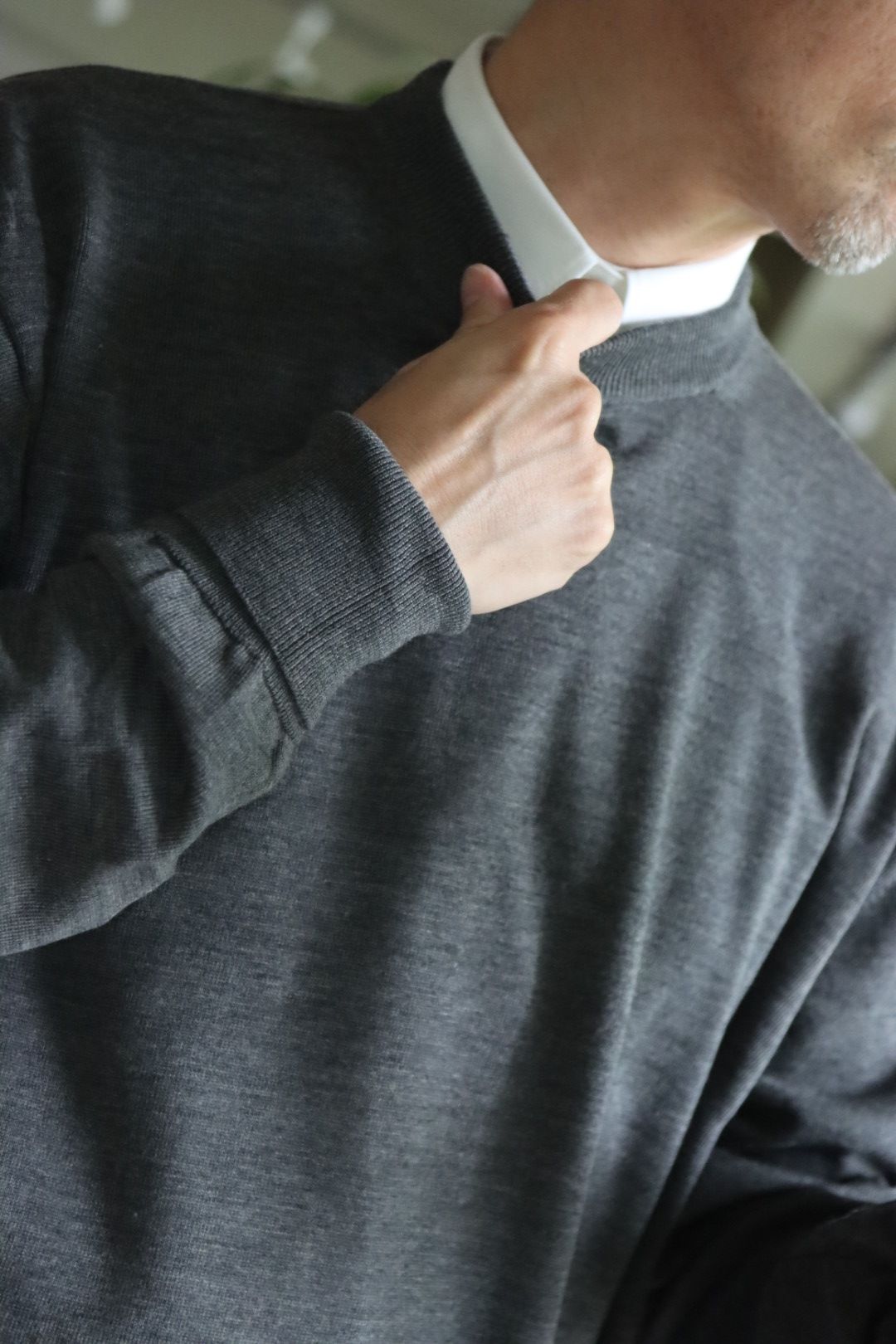 A.PRESSE - アプレッセ22FW L/S Knit T-Shirt (22AAP-03-02H)GRAY | mark