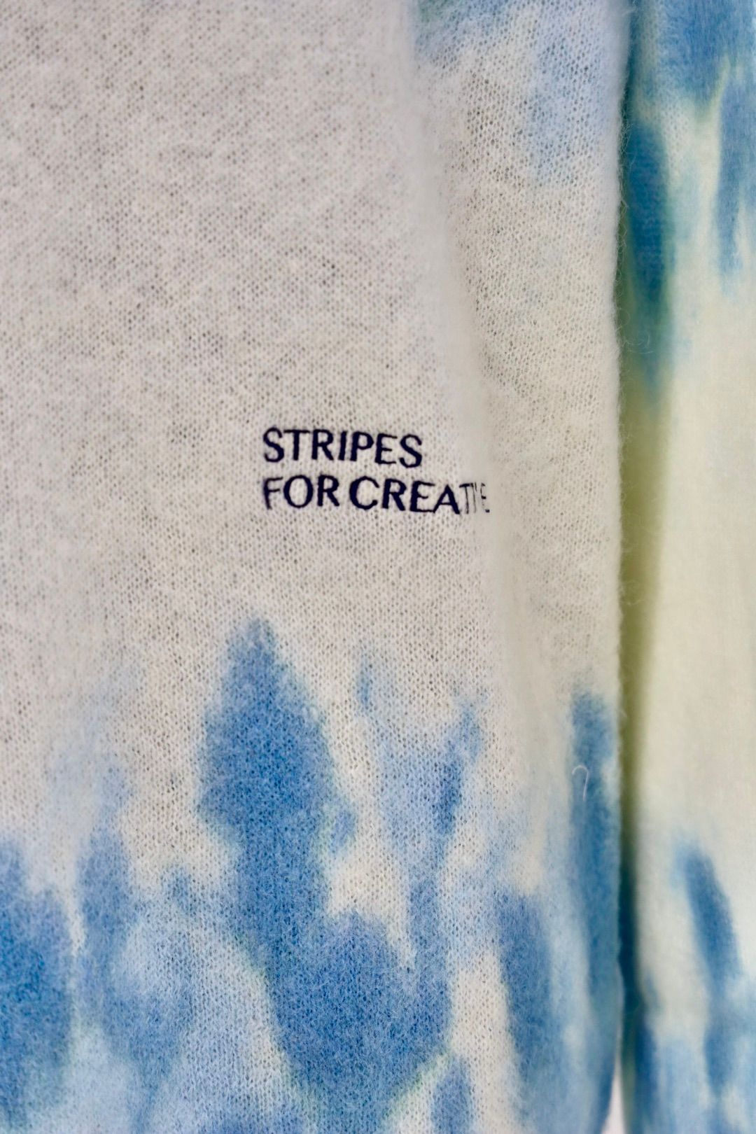 S.F.C 25FW エスエフシー DYED MOHAIR CREW (SFCFW25KN03)Natural,Blue,Mint