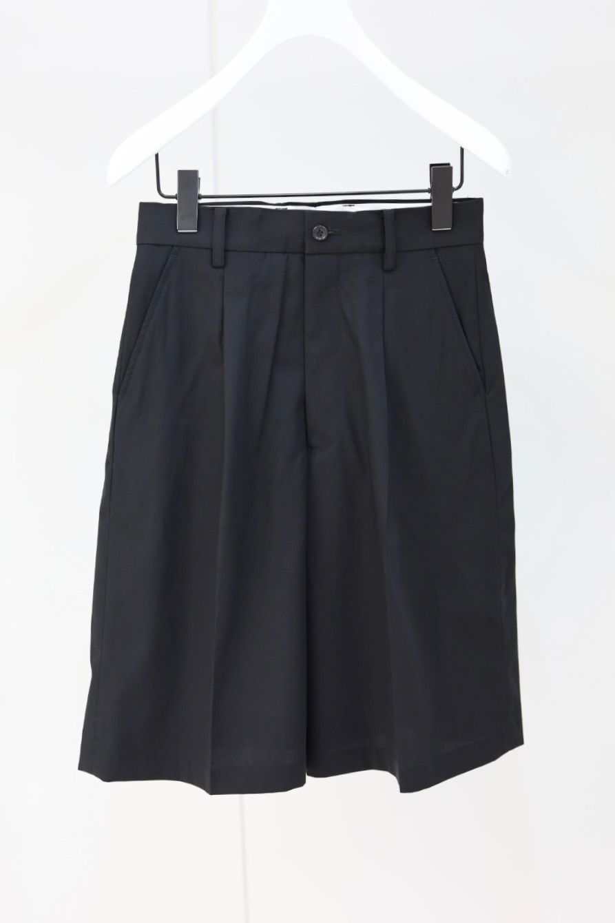 Graphpaper 26SS Women's Brushed Cotton Gabardine Shorts(GL261-40397)BLACK☆2月7日(土)発売！