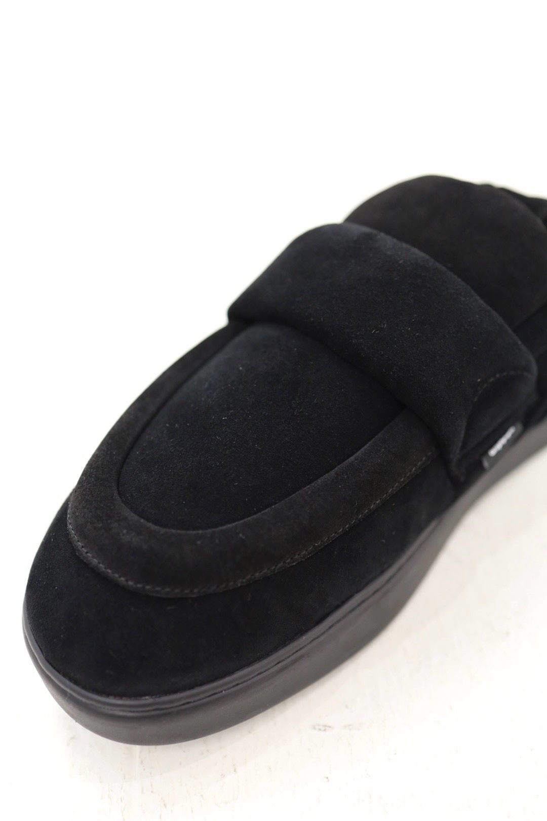 グラフペーパー foot the coacher for GP SUEDE SOFT-PAD LOAFER(GM263-90699)BLACK☆10月10日(土)発売！