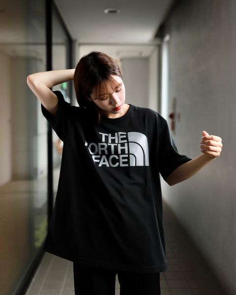 アイジュンヤワタナベマン23SS 新作THE NORTH FACEダブルネームTシャツstyle.2023.5.19