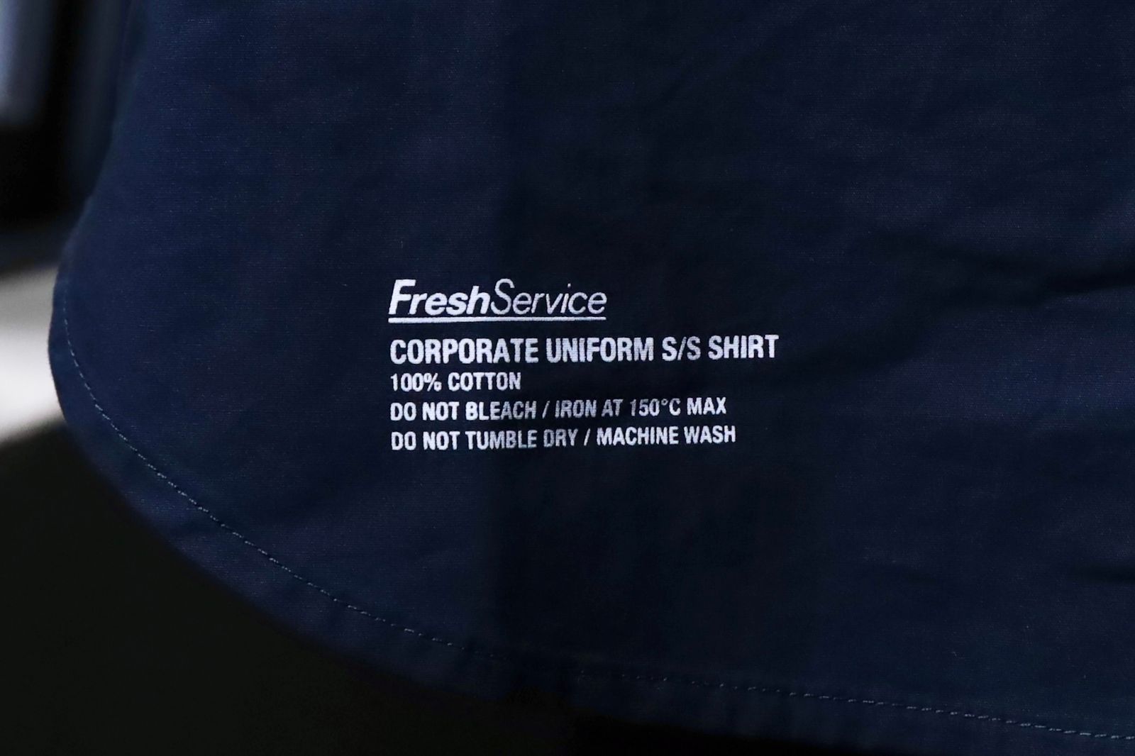フレッシュサービス CORPORATE UNIFORM S/S SHIRT(FSC261-50103)NAVY☆3月20日(金)発売！