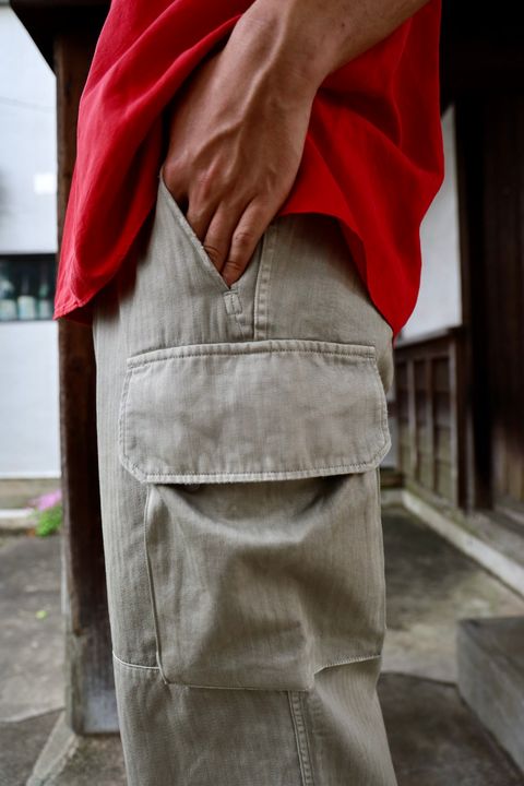 A.PRESSE Vintage Silk Linen S/S Open Collar Shirts MARKスタイル