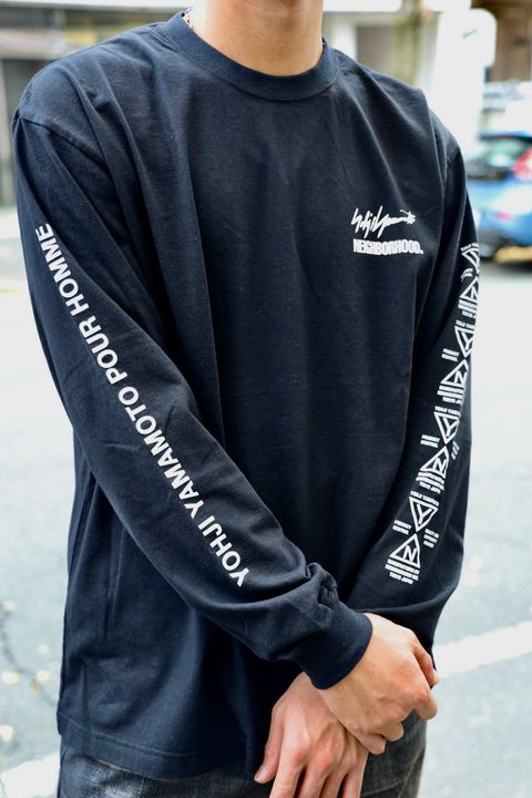 Yohji Yamamoto × NEIGHBORHOOD TEE LS 新作発売！