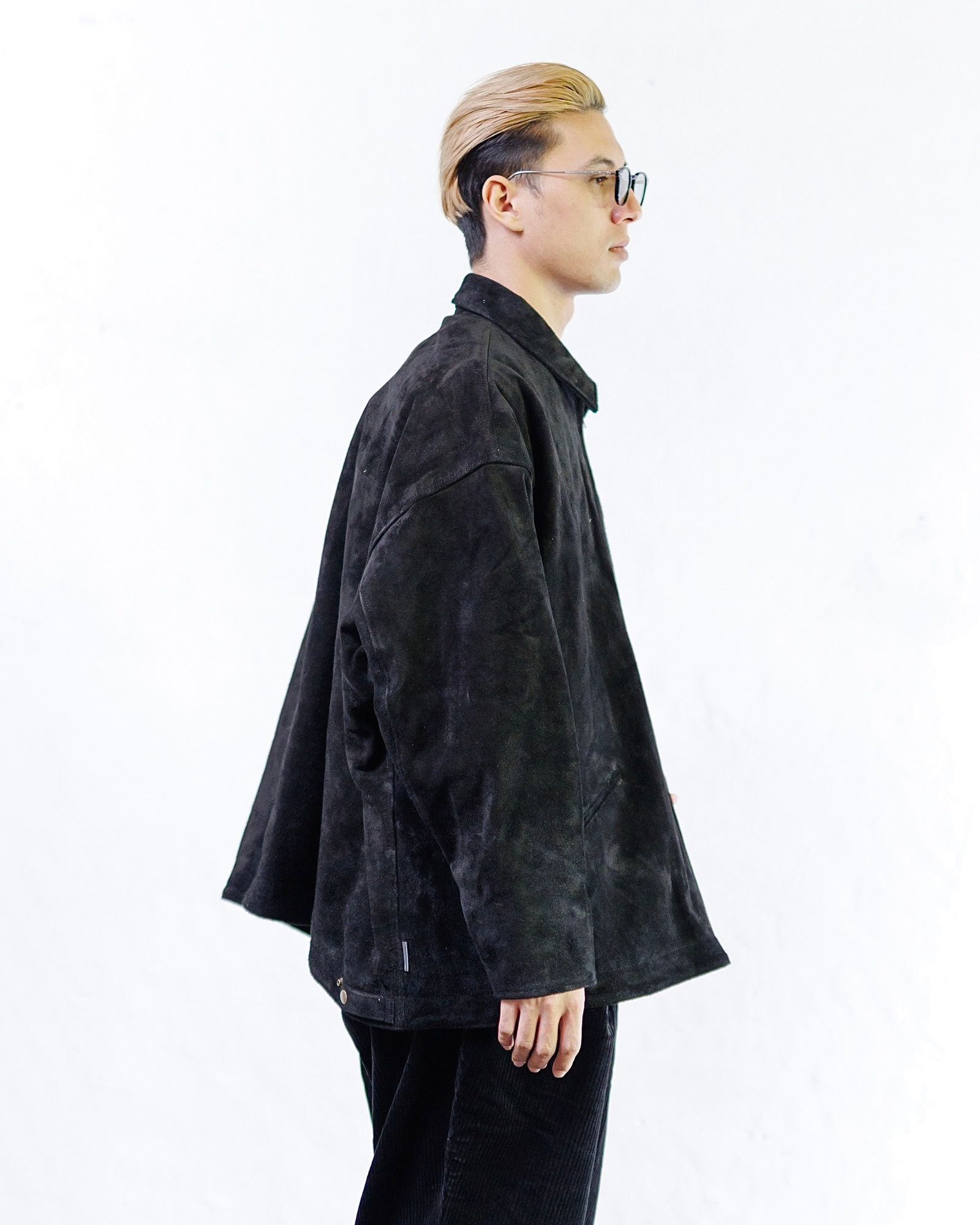 S.F.C 24FW エスエフシーSFC SUEDE CRAFT JACKET(SFCFW24J01)Black
