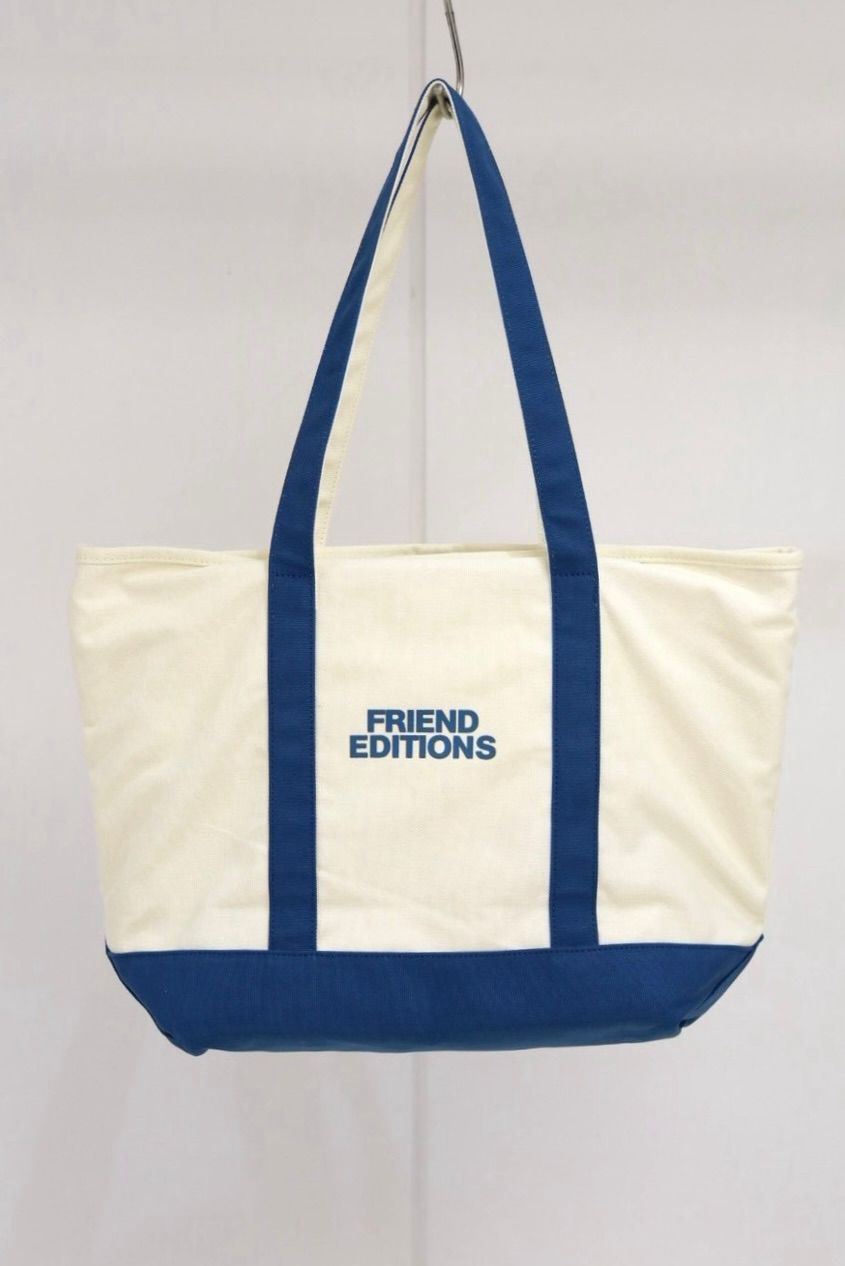 フレッシュサービス 26AW UTILITY CANVAS TOTE "FE MONOGRAM"(FSP263-90121FE)WHITE×BLUE☆8月29日(土)新作発売！