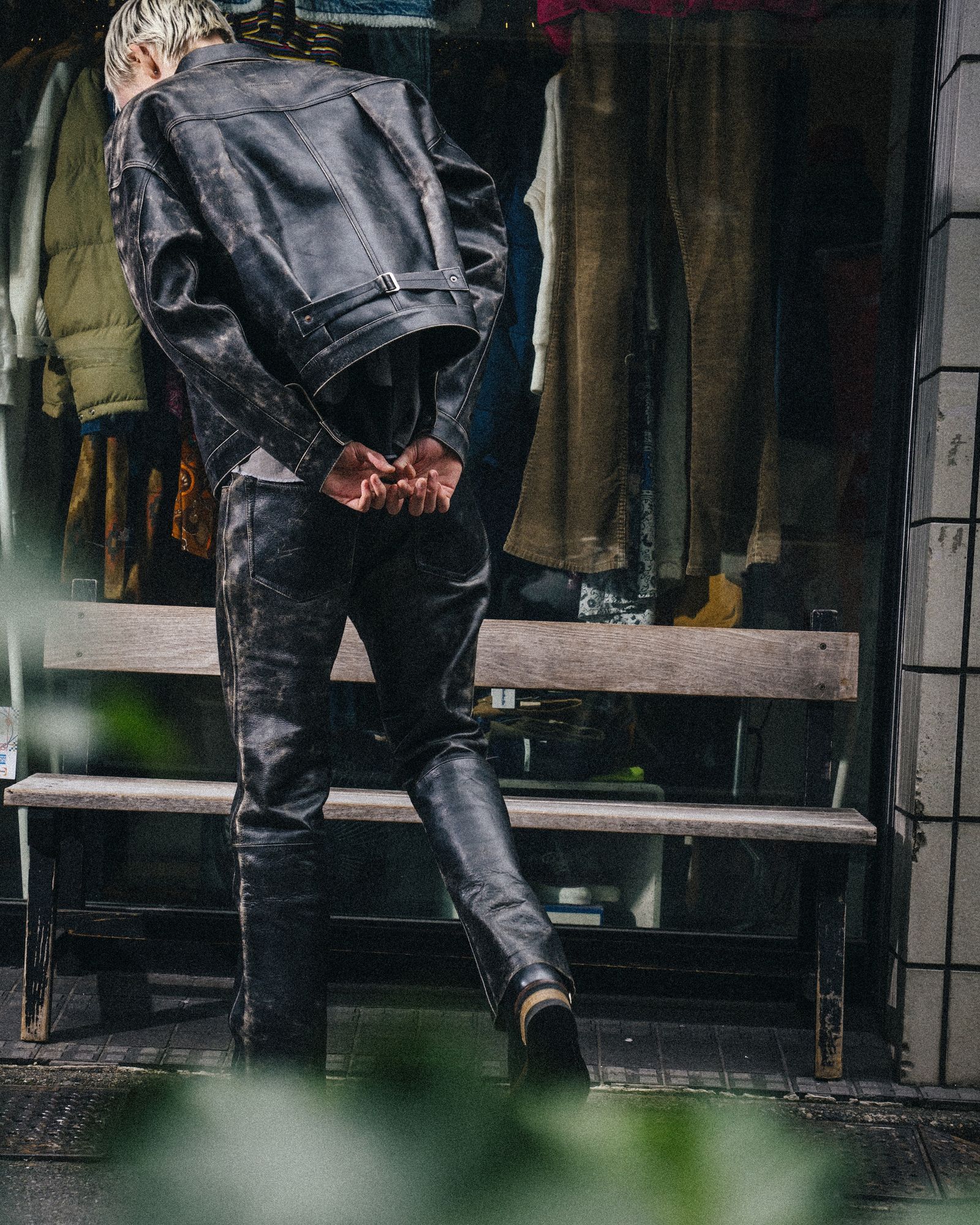 セントマイケル 26SS BBJ_LEATHER JACKET(SM-MK8-0000-C47)BLACK☆5月16日(土)発売！