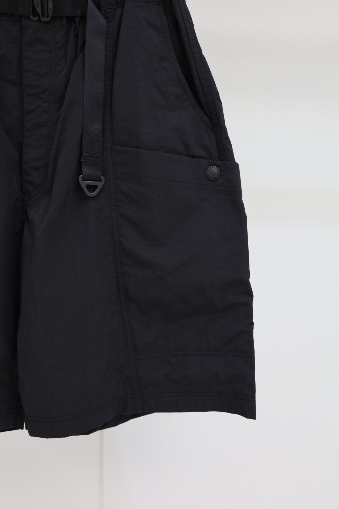 コムデギャルソンオム26SS ナイロンタッサーショーツ(HQ-P034-051)BLACK☆5月1日(金)発売！