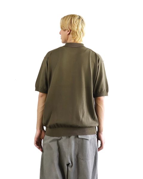 A.PRESSE 24SS Cotton Knit S/S Polo Shirts style 2024.4.13