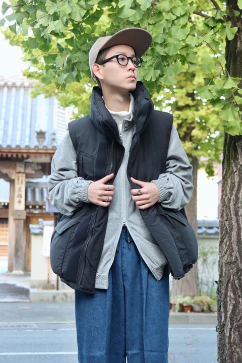S.F.C-Stripes For Creative- 23FW GOZILLA 700FILL VESTスタイル