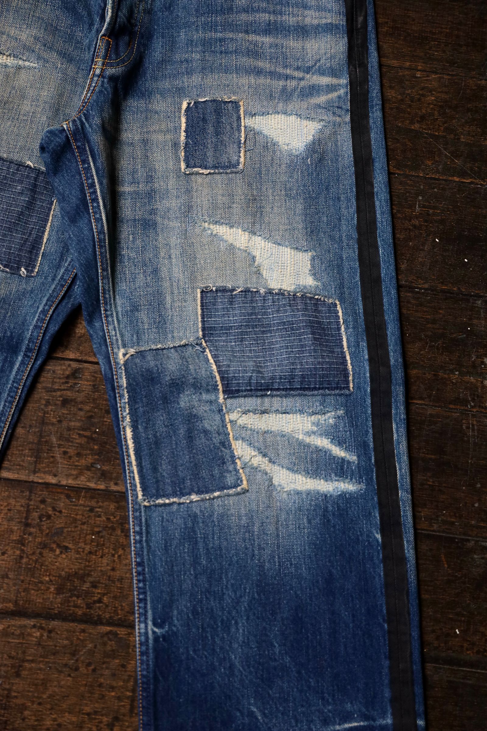 ファンダメンタル デニムパンツ CLASSIC STRAIGHT DENIM CS125 (FA25/MG125)INDIGO
