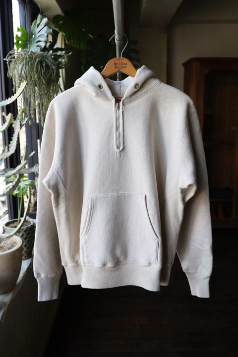 アプレッセ Vintage Half Zip Sweat Hoodie(25SAP-05-07K)OATMEAL☆1月25日(土)発売！