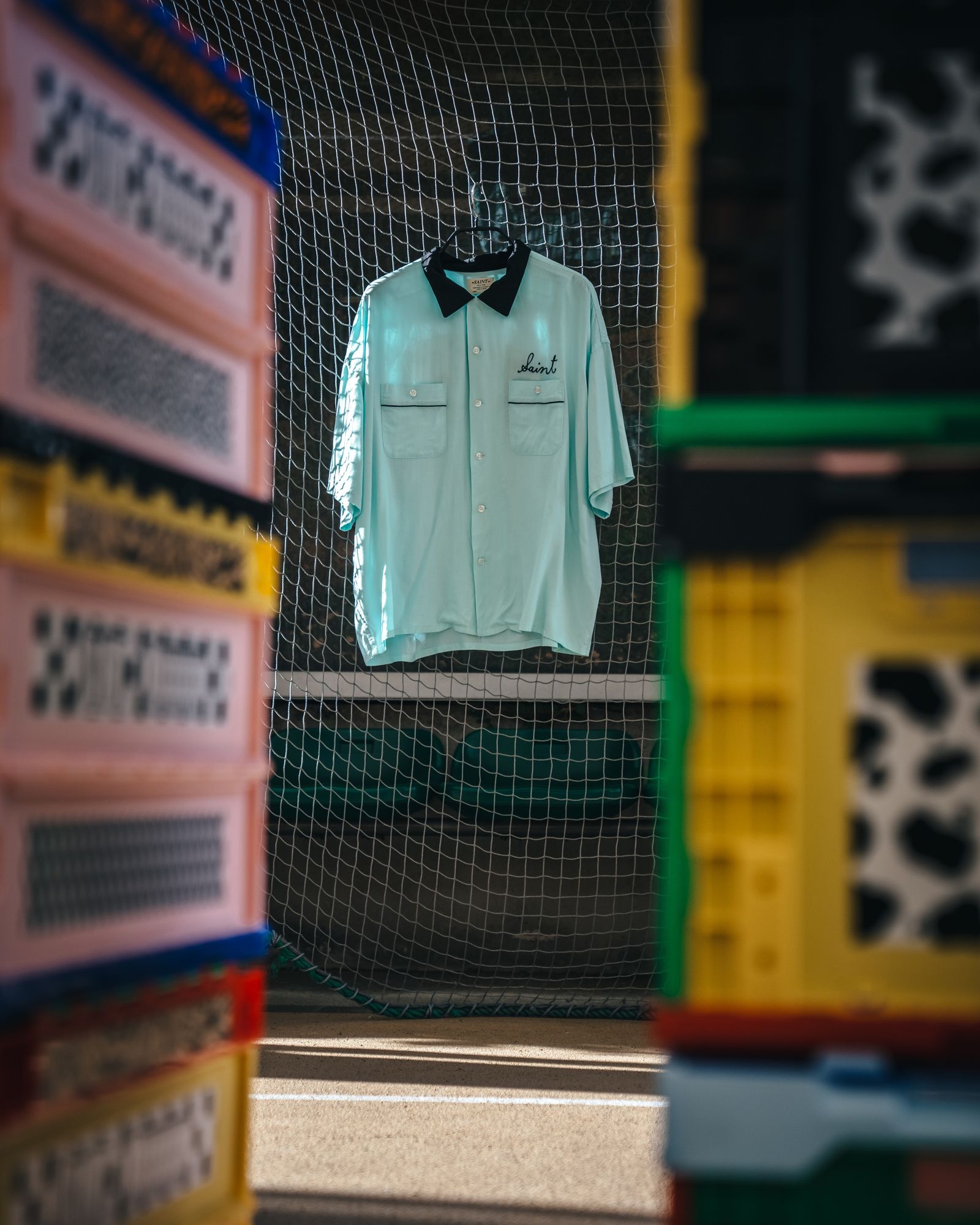 セントマイケル 26SS BOWLING SHIRT(SM-MK8-0000-037)SKY BLUE☆4月29日(水)新作発売！