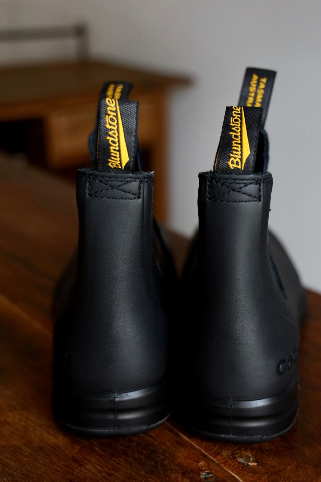 コムデギャルソンオム25FW BLUNDSTONEサイドゴアブーツ(HP-K103-001)BLACK☆新作発売！