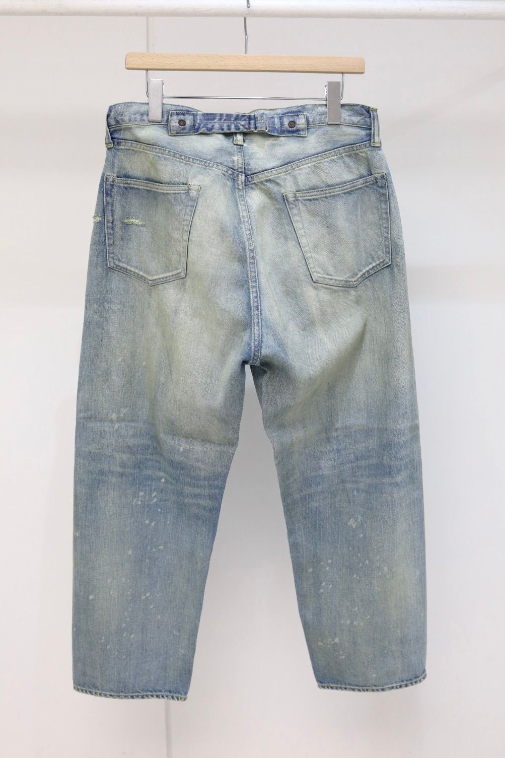 アプレッセ 2026 STYLE1  デニムパンツ No.37 Washed Wide Denim Pants(26SAP-04-22)BLEACH☆3月28日(土)発売！