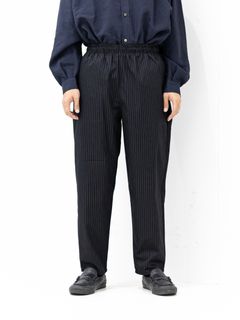 フレッシュサービス 26AW CORPORATE EASY PANTS(FSC263-40168B)BLACK STRIPE☆8月8日(土)発売！