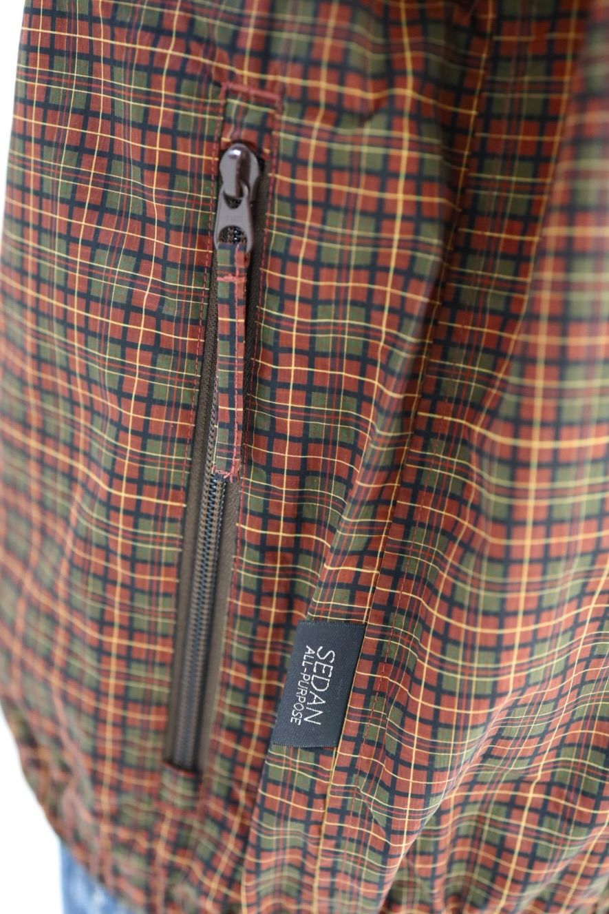 セダンオールパーパス SS26  Reebok / Track Jacket(SD26S-JK01)Brown Plaid