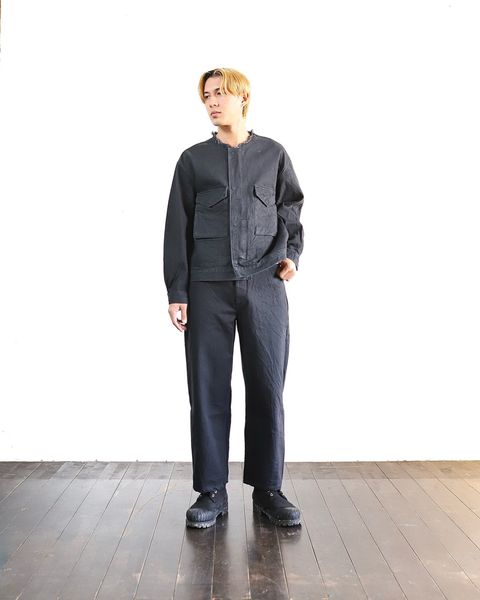 blurhms  24SS 新作12.9oz Denim 51 Short Jacket&12.9oz Bias Denim Pants style 2024.3.2